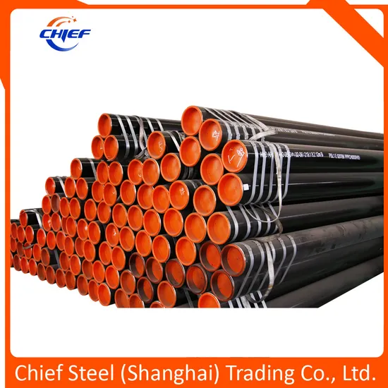Hfw High Frequence Electric Welded Carbon Steel Pipe API5l/ ASTM A53/ ASTM 252/ API5l Pipeline 