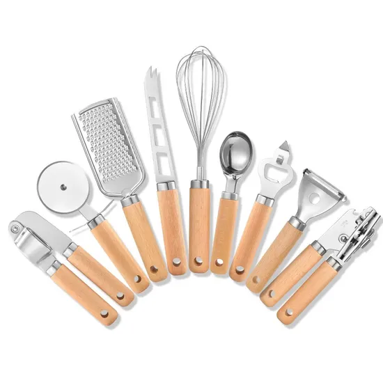 Small Kitchen Utensils Stainless Steel Whisk, Baking Set, Pizza Tools, Cheese Knife 